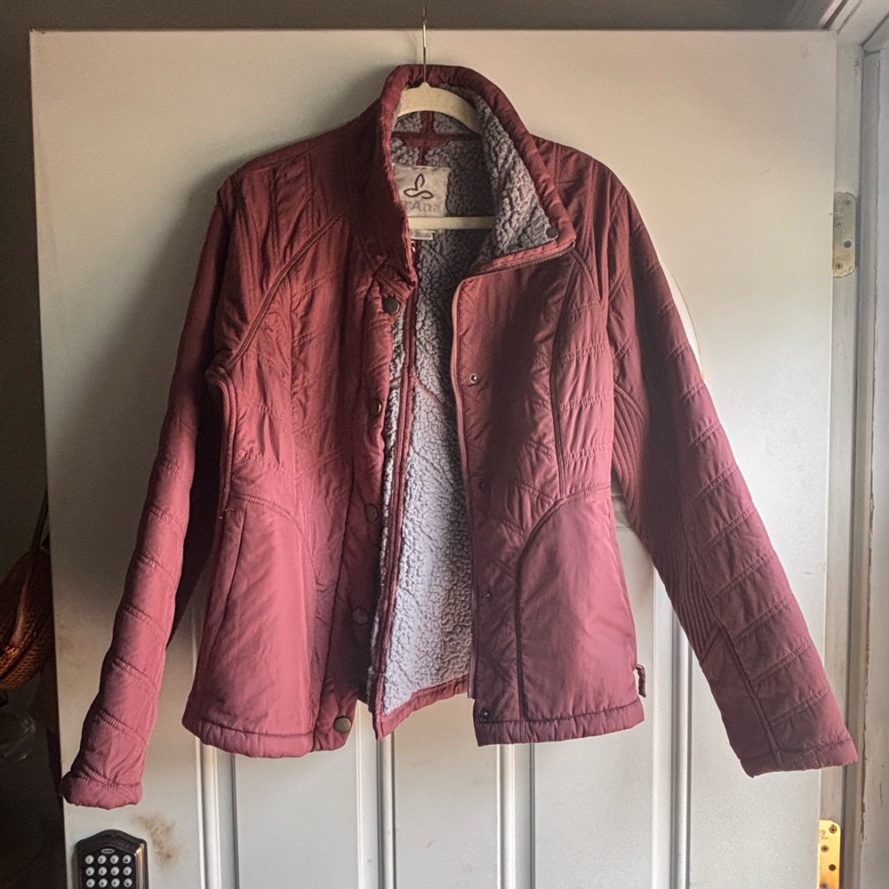 Prana Women's Mauve Puffer Jacket
